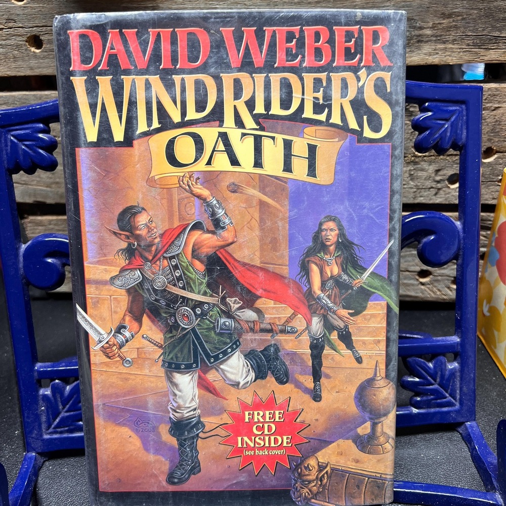 Wind Riders Oath, David Weber‎ Book Three in War God series, includes CD. 2004